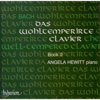 BACH - Hewitt - Le clavier bien tempéré, Livre 2 BWV 870-893..